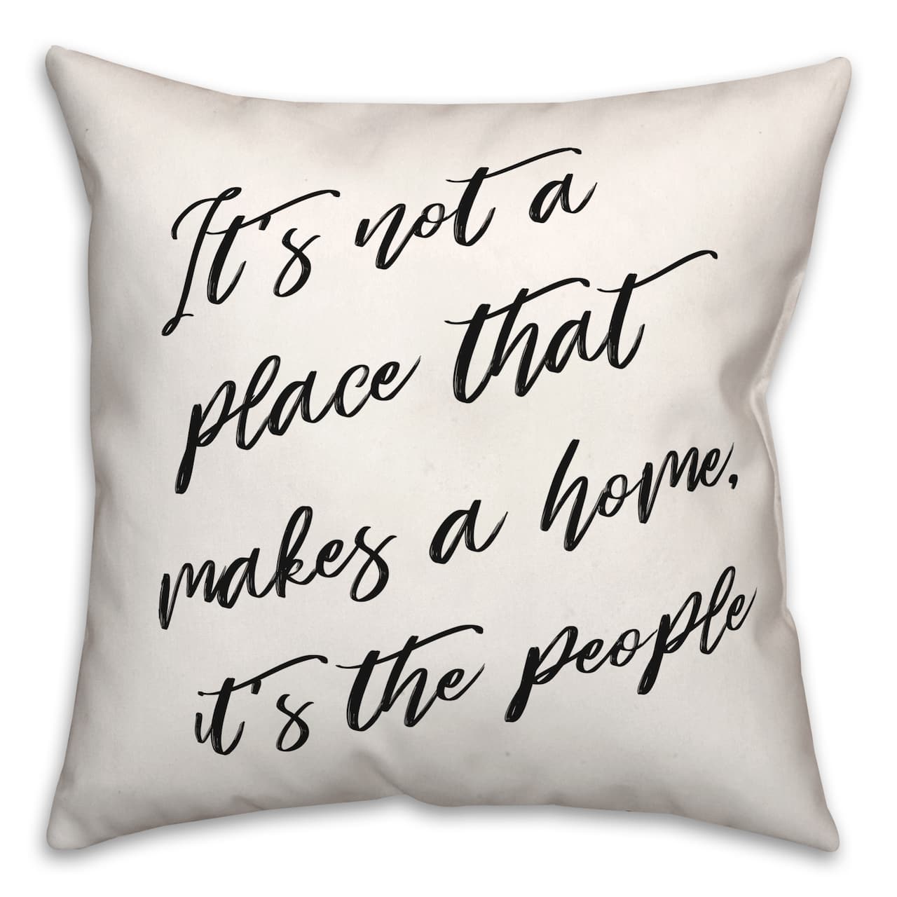 18" x 18" Makes a Home Indoor/Outdoor Throw Pillow